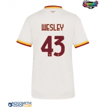 Ženski Nogometni dresi AS Roma Wesley Franca #43 Gostujoči 2026-27 Kratek Rokav